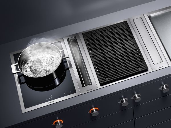 vario cooktops 400 series induction wok electric grill teppan yaki steamer downdraft extractor