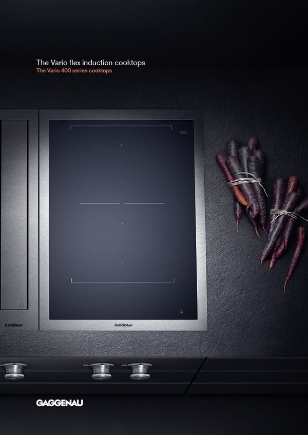 The Vario flex induction cooktops