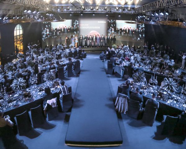 The announcement of the winner at the Gala Dinner
