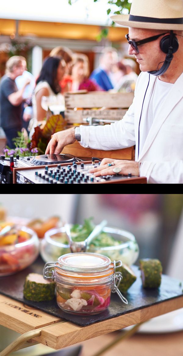 Live music and DJ
