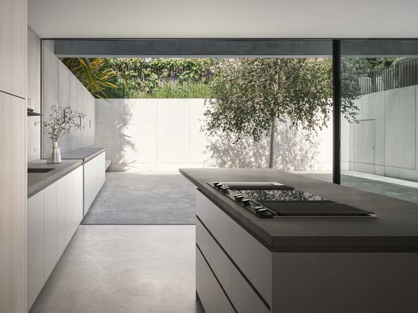 Gaggenau 200 series cooktops in modern house