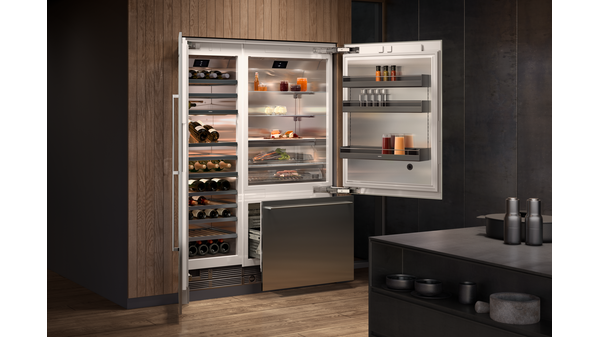 400 series Vario wine cooler with glass door 24'' RW466764 RW466764-15