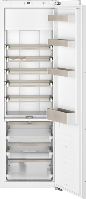 200 series Vario built-in fridge with freezer section 177.5 x 56 cm soft close flat hinge RT289200 RT289200-2