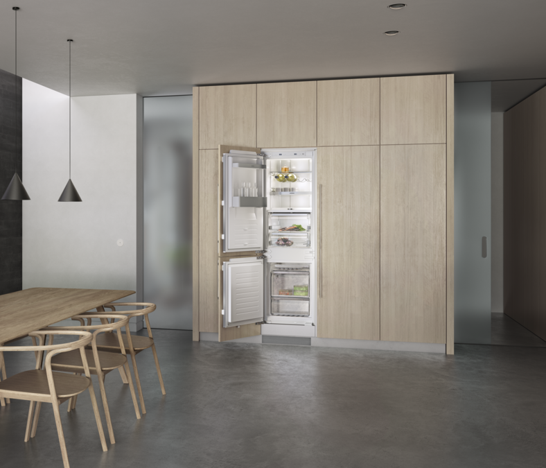 200 series Fridge-freezer combination 177.2 x 55.8 cm soft close flat hinge RB282306 RB282306-3