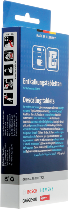 Coffee & Espresso Machine Descaling Tablets (3 Tablets) 00311975 00311975-3