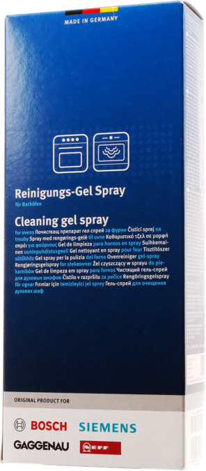 Gel nettoyant en spray pour fours Made in Germany 00312298 00312298-3