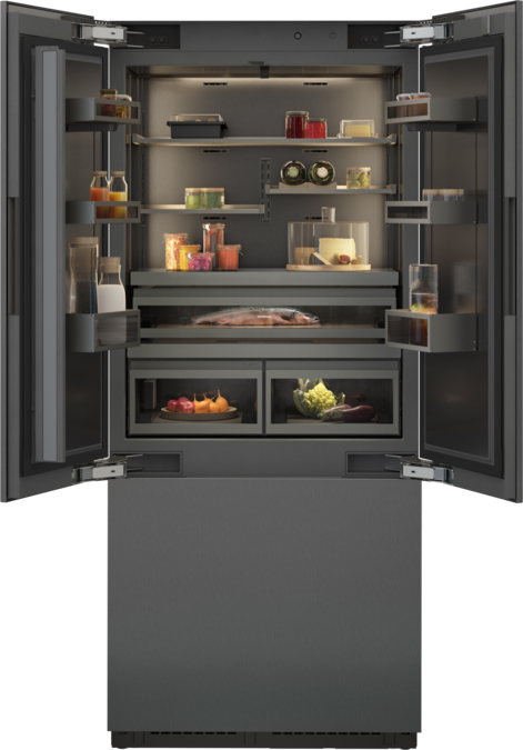 Vario cooling Expressive series Fridge-freezer combination 212.3 x 89.4 cm soft close flat hinge RVY497190 RVY497190-1