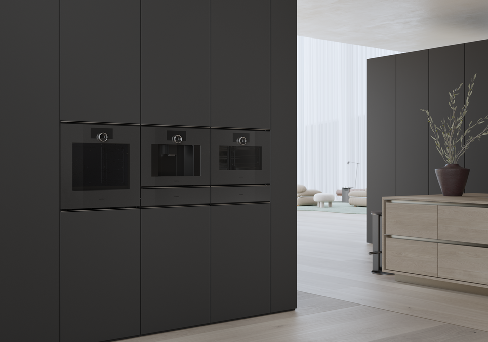 Minimalistic series combi-steam oven 60 x 45 cm door hinge: right GS240100 GS240100-9