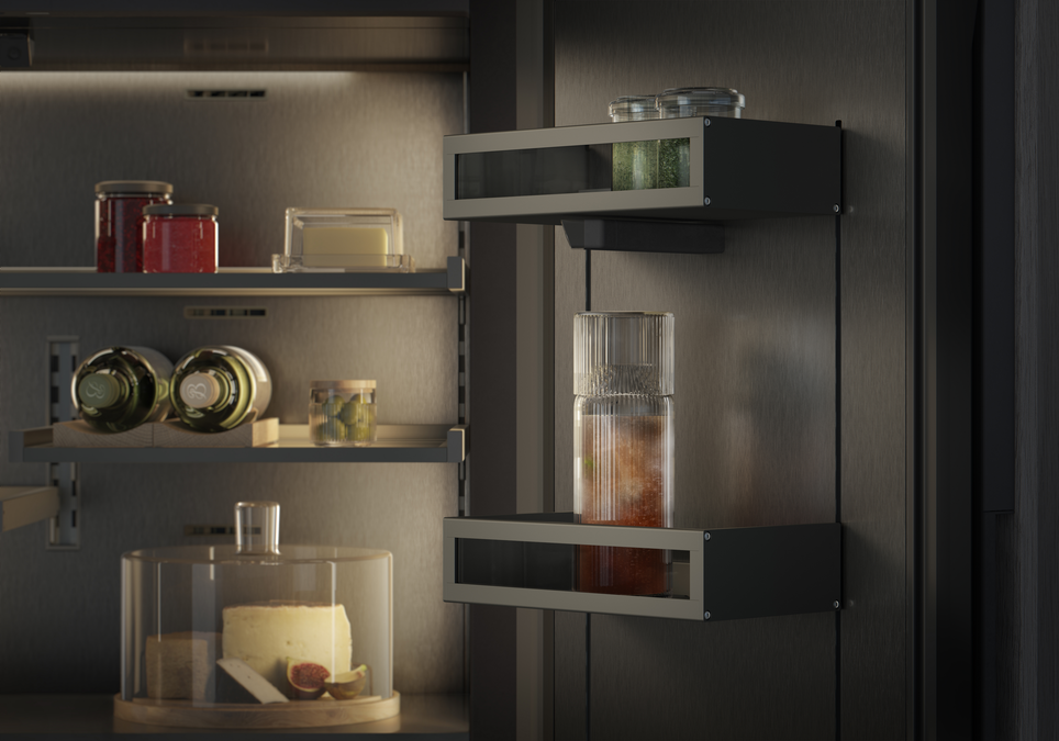 Vario cooling Expressive series Fridge-freezer combination 212.3 x 89.4 cm soft close flat hinge RVY497190 RVY497190-8