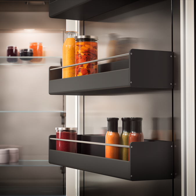 Serie 400 Vario Einbau-Kühlschrank mit Gefrierfach 212.5 x 90.8 cm Flachscharnier mit Softeinzug RC492304 RC492304-2