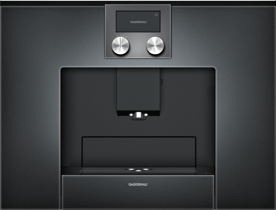 200 series Built-In Fully Automatic Coffee Machine 60 x 45 cm Anthracite CMP250100 CMP250100-1