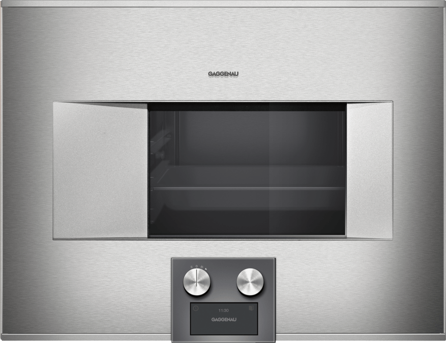 400 series Combi-steam oven 60 x 45 cm Door hinge: Right, stainless steel behind glass BS474111E BS474111E-1