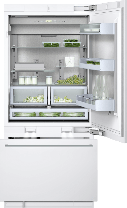 400 series Vario built-in fridge-freezer with freezer at bottom RB492301 RB492301-1