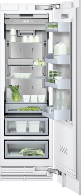 400 series Vario built-in fridge with freezer section 212.5 x 60.3 cm flat hinge RC462301 RC462301-1