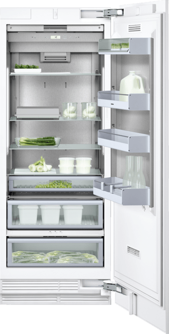 400 series Vario built-in fridge with freezer section 212.5 x 75.6 cm flat hinge RC472301 RC472301-1