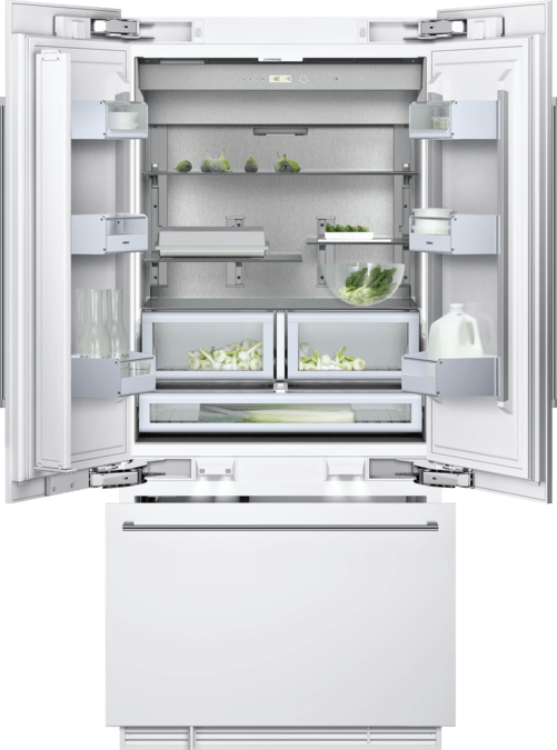 400 series Vario built-in fridge-freezer with freezer at bottom 212.5 x 90.8 cm flat hinge RY492301 RY492301-1