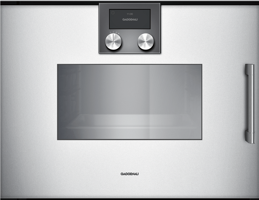 200 series Buharlı pişirici 60 x 45 cm Kapı menteşesi: solda, gümüş BSP221130 BSP221130-2