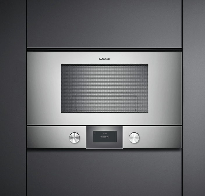 200 series Microwave oven Door hinge: Left, Gaggenau Metallic BMP225110 BMP225110-3