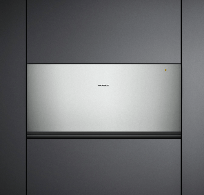 200 series Built-in warming drawer 60 x 29 cm Gaggenau Metallic WSP222110 WSP222110-3