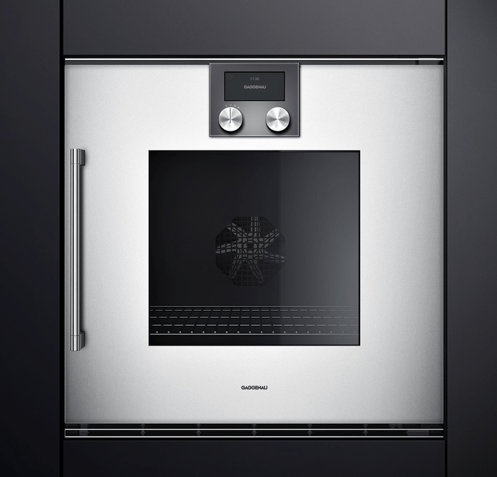 200 series built-in oven Silver, width 60 cm, Door hinge: Right BOP250131 BOP250131-3