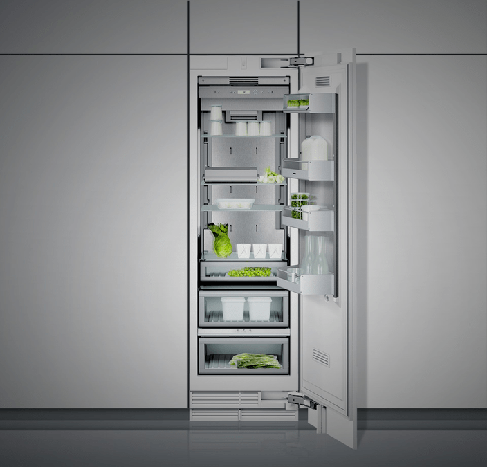 400 series Vario built-in fridge with freezer section 212.5 x 60.3 cm flat hinge RC462301 RC462301-2