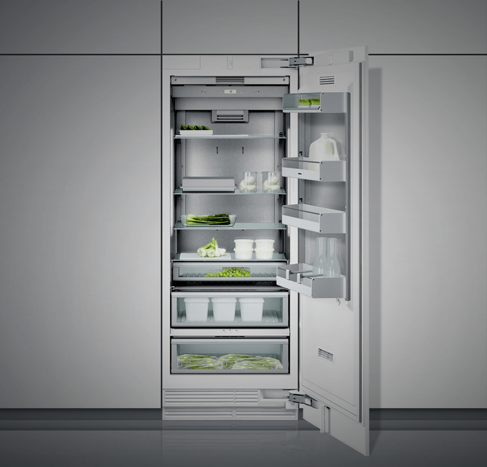 400 series Vario built-in fridge with freezer section 212.5 x 75.6 cm flat hinge RC472301 RC472301-2