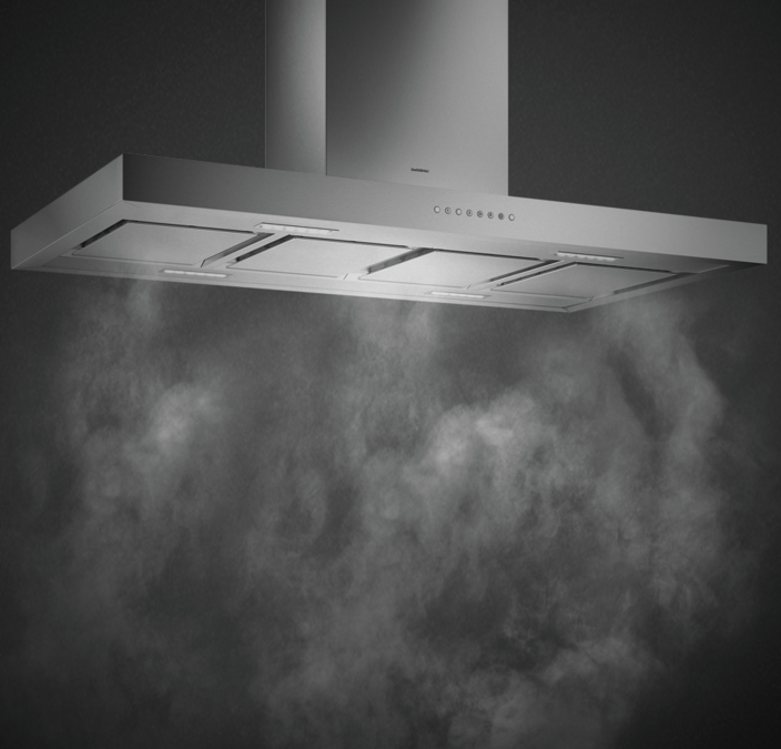 200 series island cooker hood 120 cm Stainless steel AI240120 AI240120-3