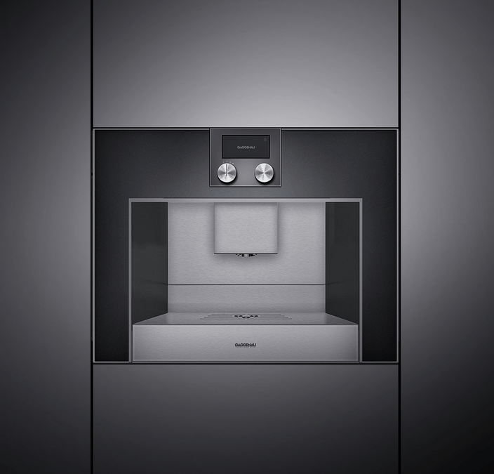400 series Built-In Fully Automatic Coffee Machine 60 x 45 cm Anthracite CM450100 CM450100-3