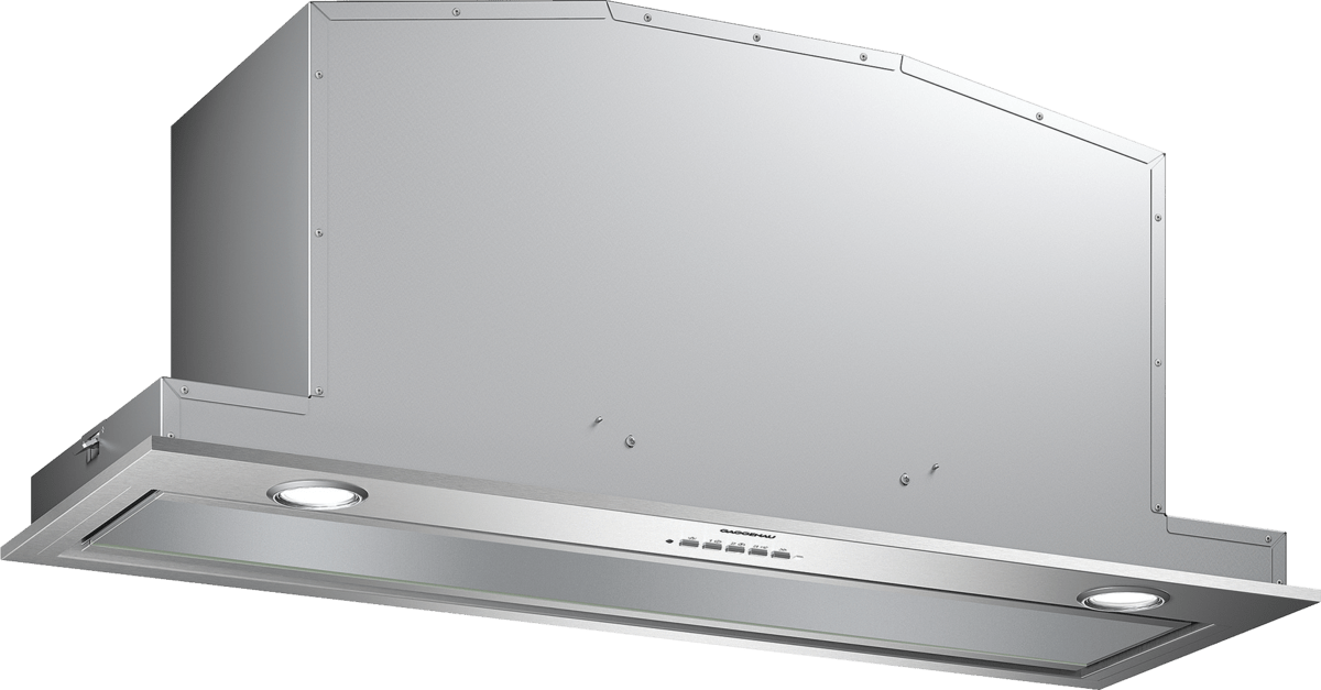 200 series Canopy cooker hood 86 cm clear glass silver printed AC200190 AC200190-3
