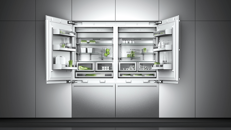 400 series Vario built-in fridge-freezer with freezer at bottom RB492301 RB492301-5