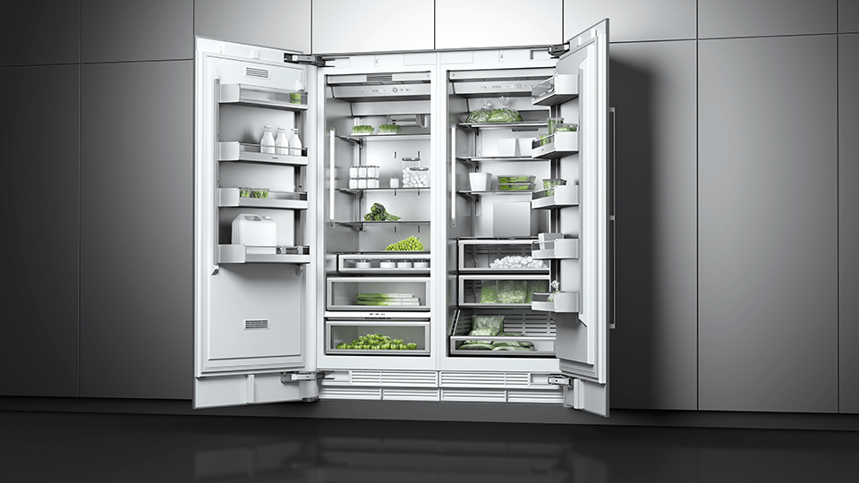 400 series Vario built-in fridge with freezer section 212.5 x 75.6 cm flat hinge RC472301 RC472301-5