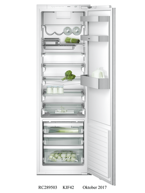 200 Series Vario built-in fridge 177.5 x 56 cm soft close flat hinge RC289503 RC289503-4