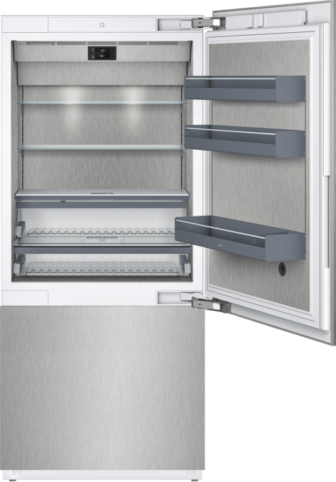 400 series Vario fridge-freezer combination 212.5 x 90.8 cm flat hinge RB492304 RB492304-4
