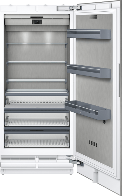 400 series Vario built-in fridge with freezer section 212.5 x 90.8 cm soft close flat hinge RC492304 RC492304-7