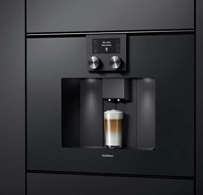 200 series macchina per espresso automatica 60 x 45 cm Antracite Gaggenau CMP250101 CMP250101-2