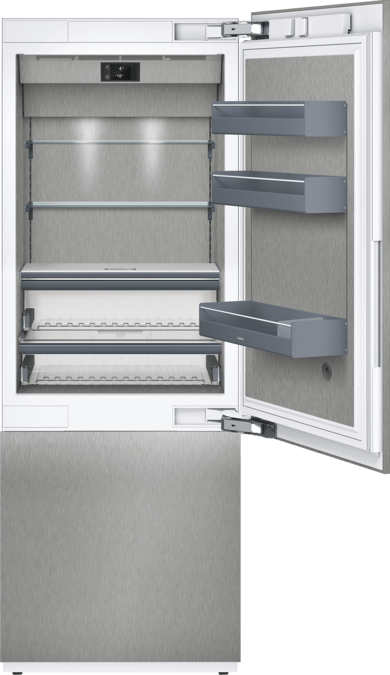400 series Vario fridge-freezer combination 212.5 x 75.6 cm flat hinge RB472304 RB472304-2