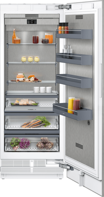 400 series Vario built-in fridge with freezer section 212.5 x 75.6 cm soft close flat hinge RC472304 RC472304-1