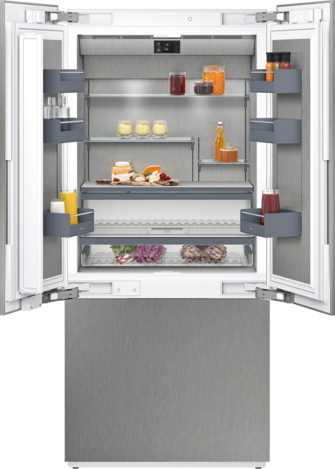 400 series Vario Built-in fridge-freezer with freezer at bottom 212.5 x 90.8 cm flat hinge RY492504 RY492504-1