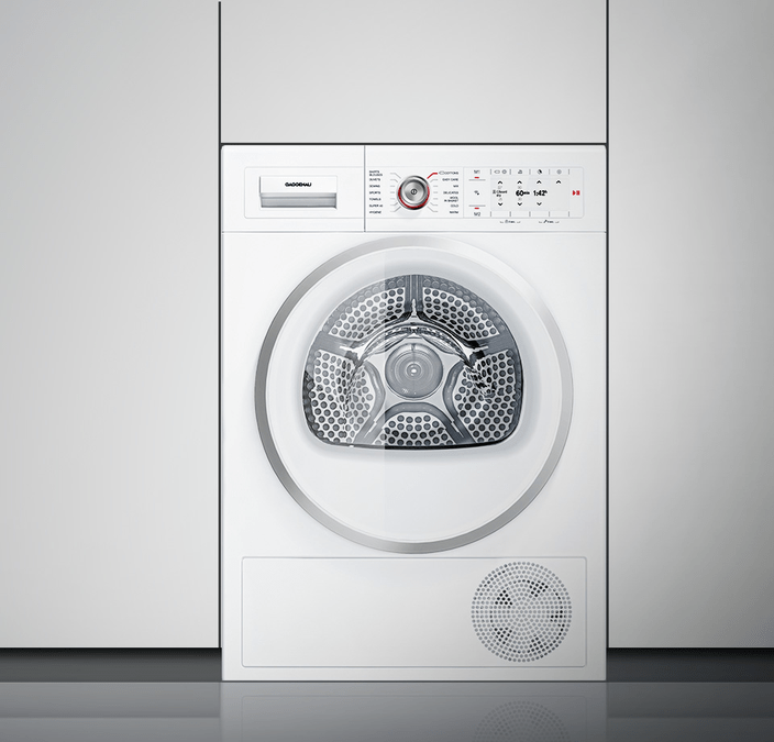 200 series Sıcak hava pompalı çamaşır kurutma makinesi 8 kg WT260101 WT260101-4