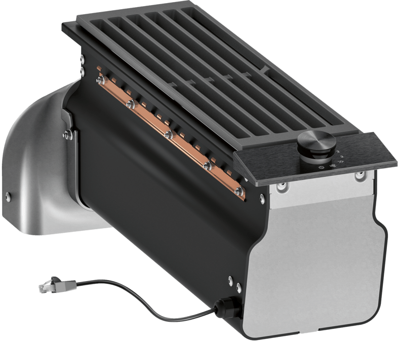 Vario downdraft ventilation 200 series Black control panel 200 series