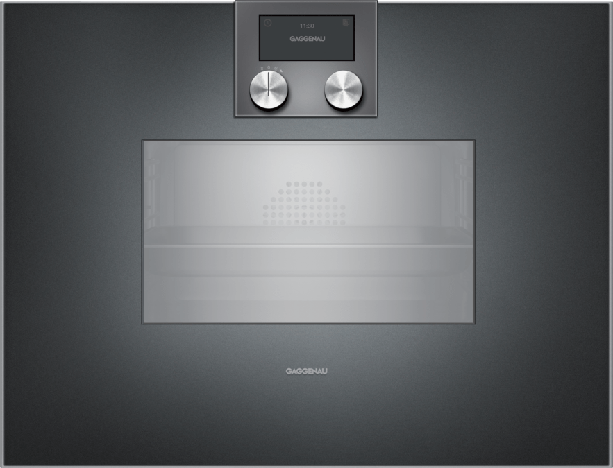400 series Combi-steam oven 60 x 45 cm Door hinge: Right, Gaggenau Anthracite BS470102 BS470102-1