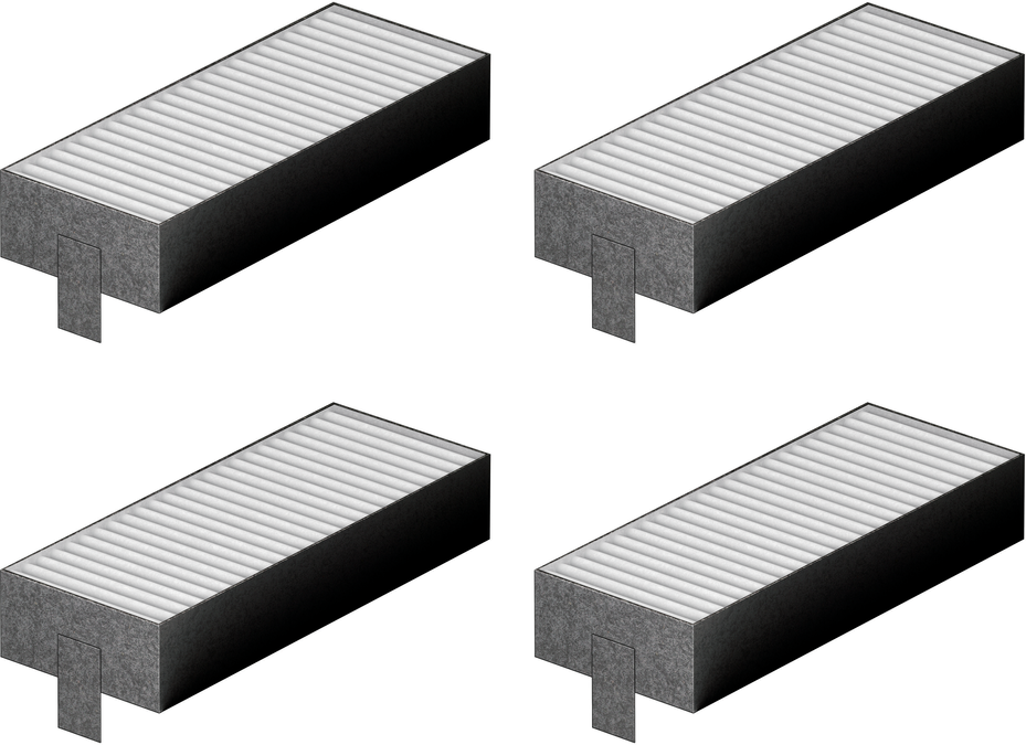 Akustikfilter 194 mm 4-teilig CA084010 CA084010-1