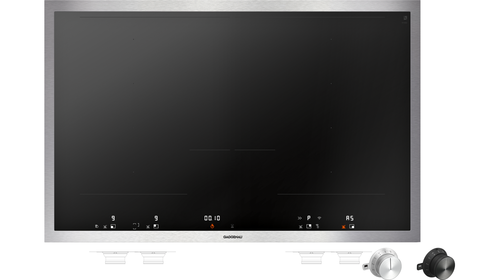 VI482115 Vario Flex Induction Cooktop GAGGENAU ZZ vi482115-vario-flex-induction-cooktop-gaggenau-zz