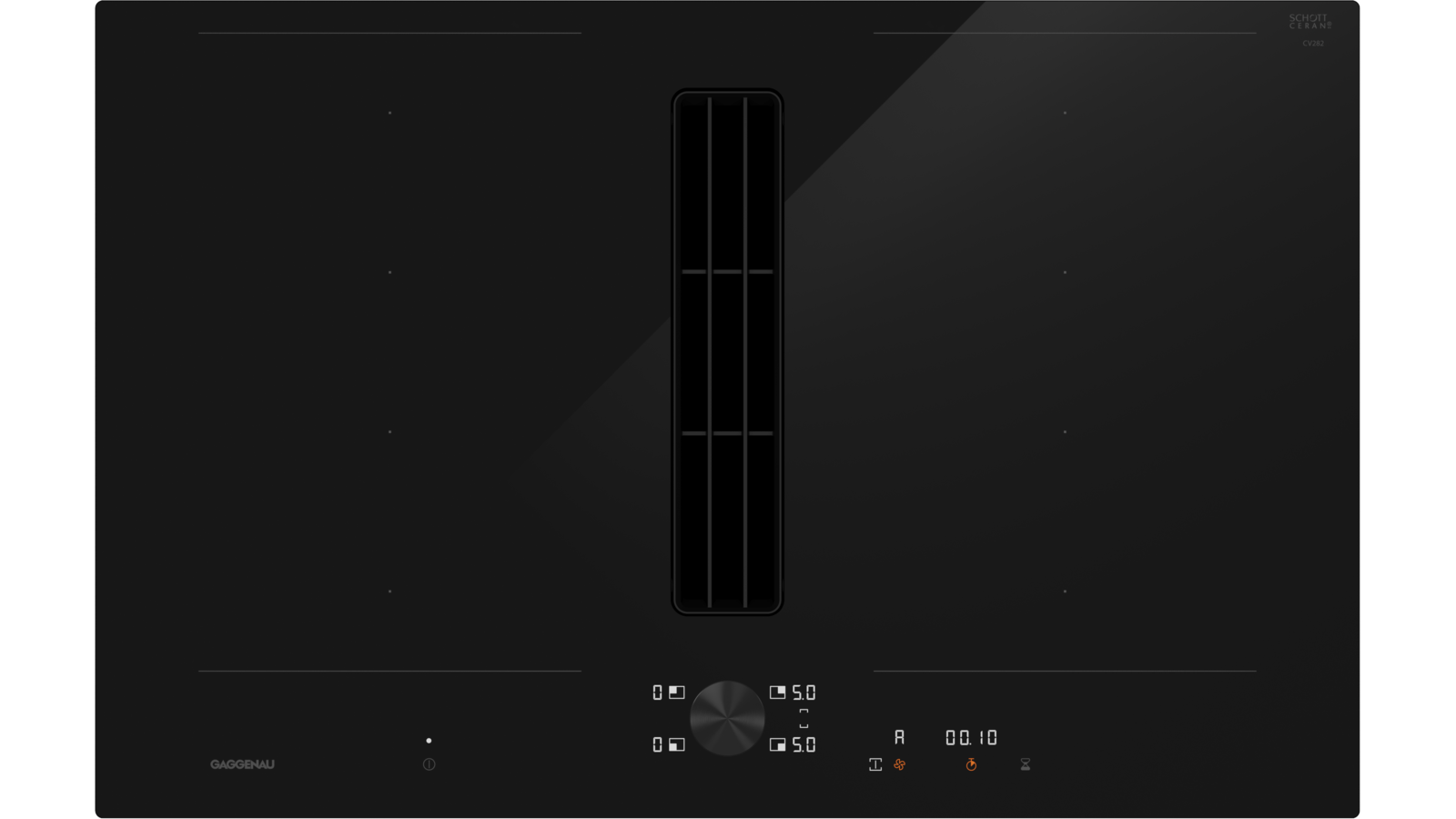 Offen オッフェン CV282101 Flex induction cooktop with integrated ventilation