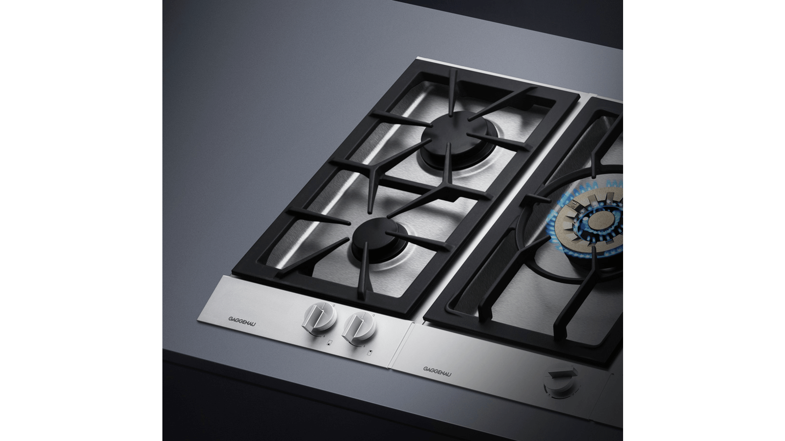 Vario Gas Cooktop 200 Series Aluminium Control Panel 200 Series