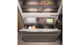 400 series Vario fridge-freezer combination 212.5 x 90.8 cm soft close flat hinge RB492504 RB492504-3