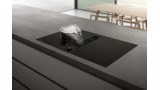 200 series Flex induction cooktop with integrated ventilation system 80 cm CV282101 CV282101-4