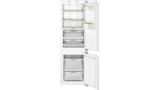 200 Series Vario Built-in fridge-freezer with freezer at bottom 177.2 x 55.8 cm soft close flat hinge RB289500 RB289500-2