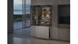 Vario cooling Expressive series Fridge-freezer combination 212.3 x 89.4 cm soft close flat hinge RVY497190 RVY497190-11