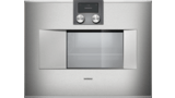 400 series Built-in compact oven with steam function 60 x 45 cm Door hinge: Left, Stainless steel behind glass BS471111 BS471111-1